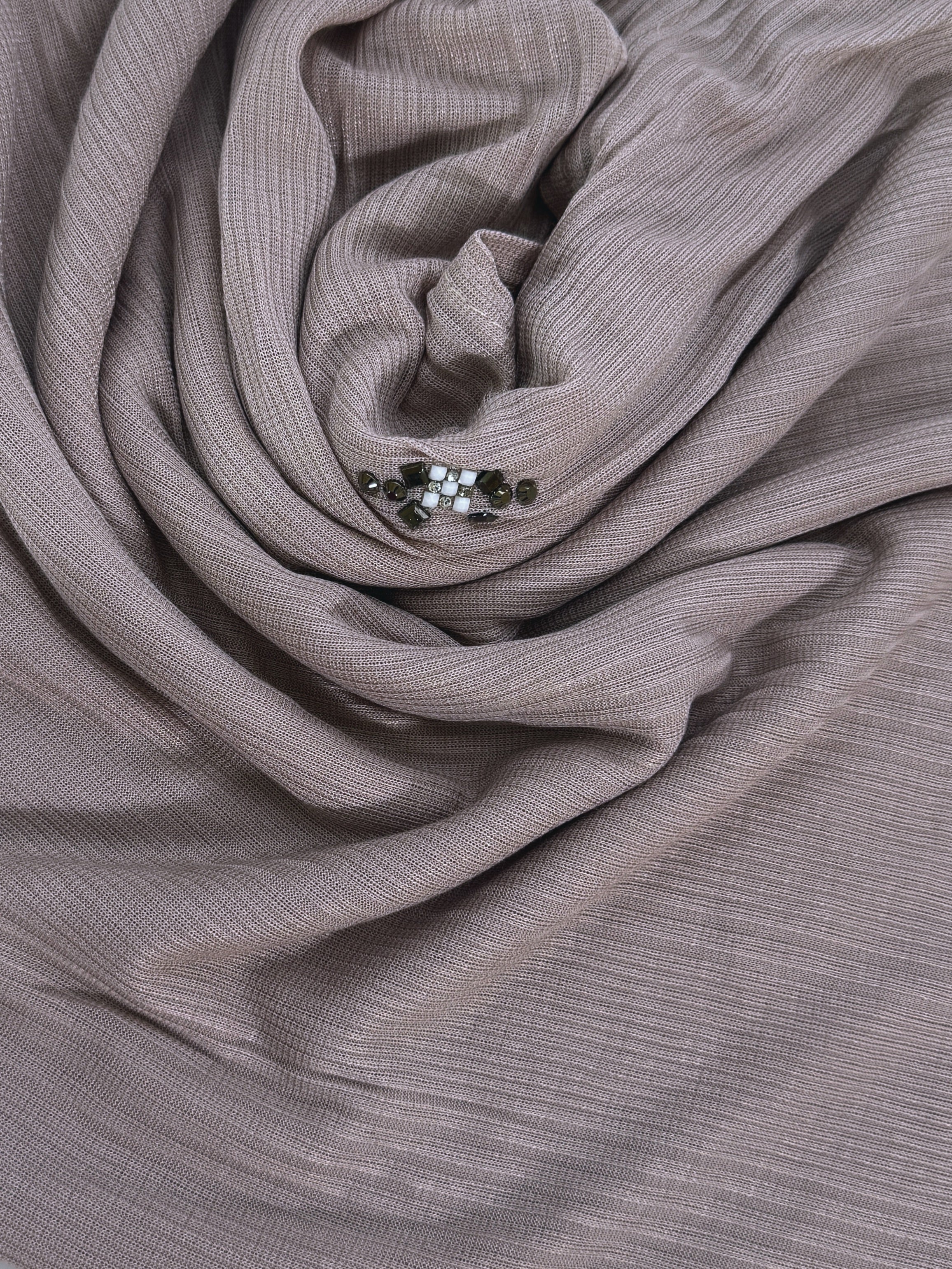 Delicate Rhinestone Hijab