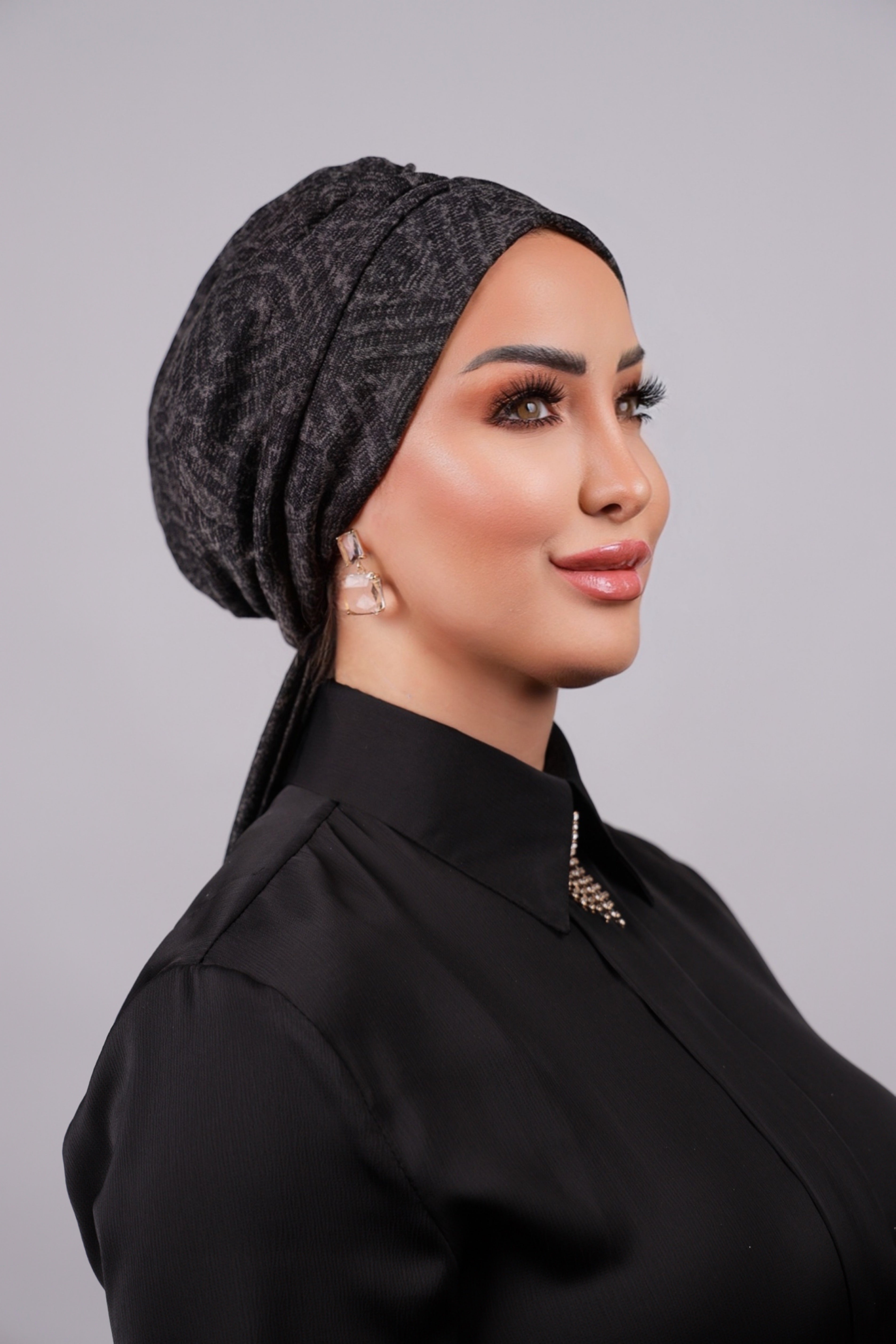 Tie Back Knit Turban