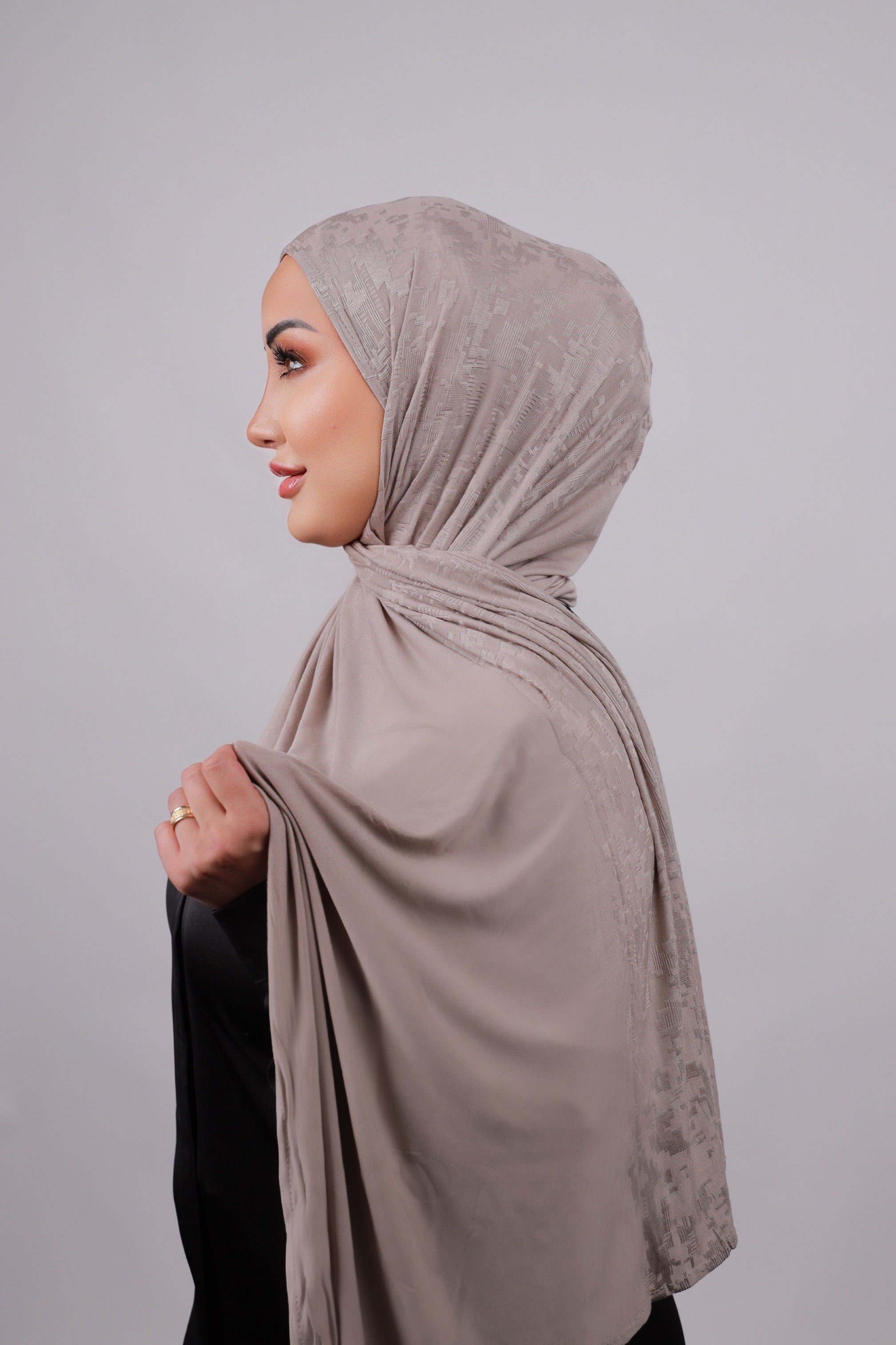 Jacquard Jersey Hijab