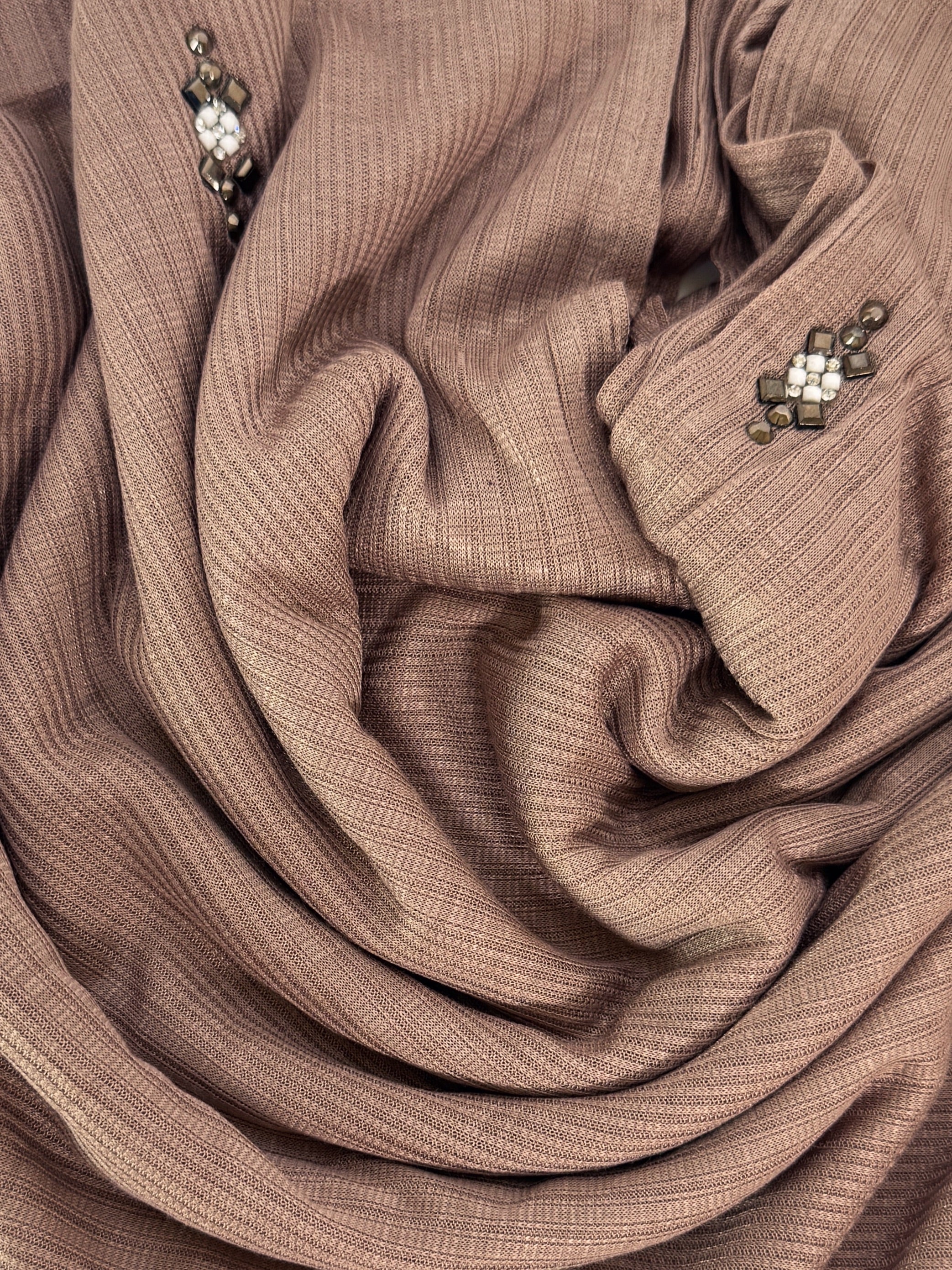 Delicate Rhinestone Hijab