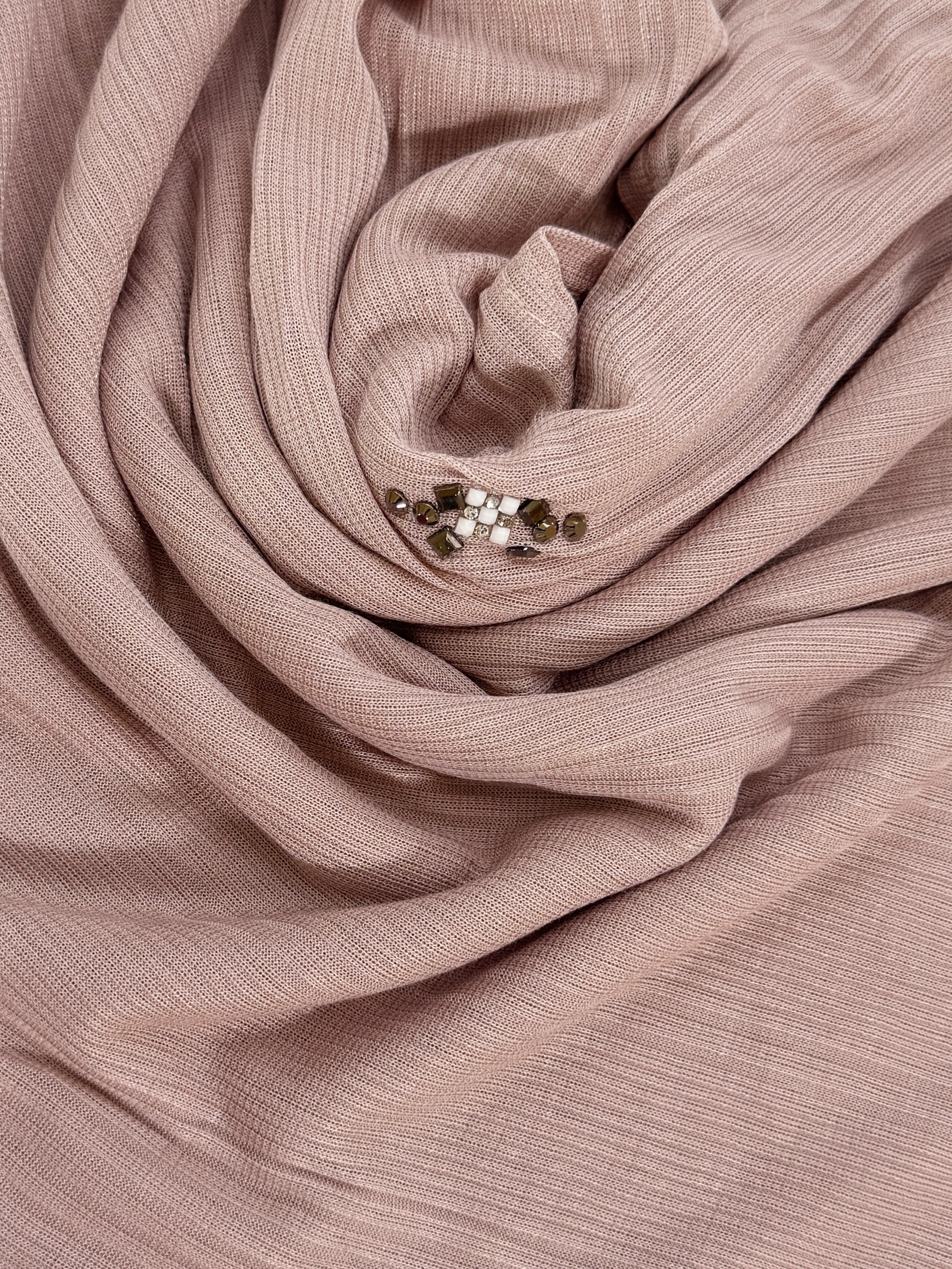 Delicate Rhinestone Hijab