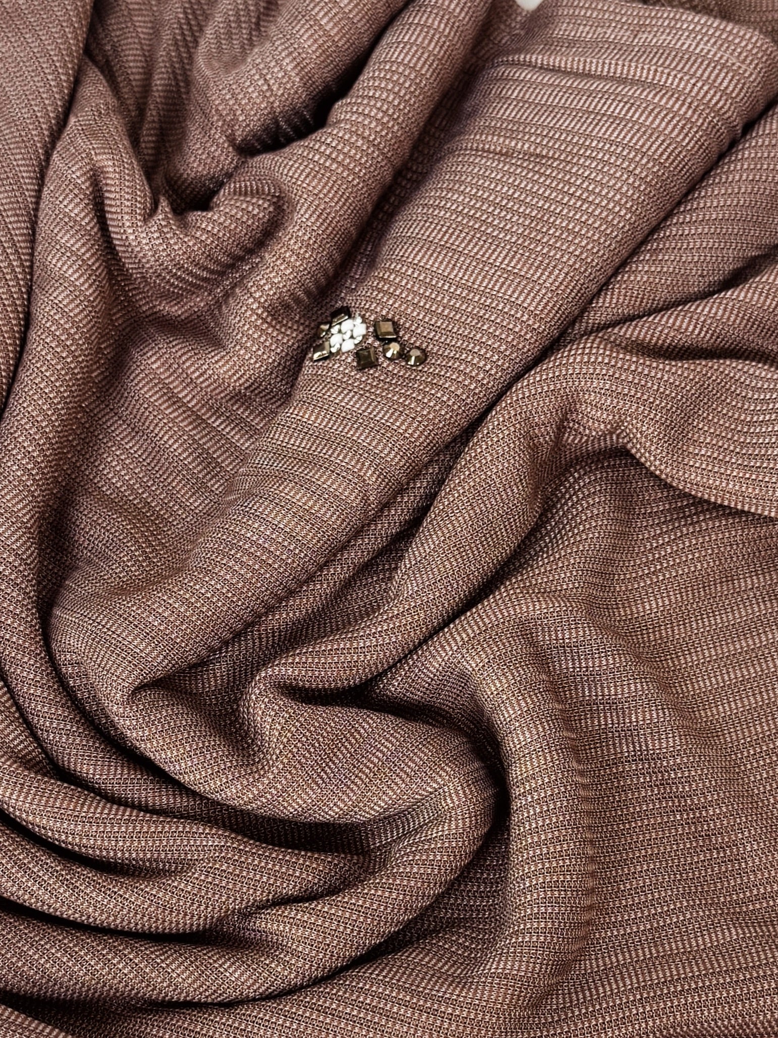 Delicate Rhinestone Hijab