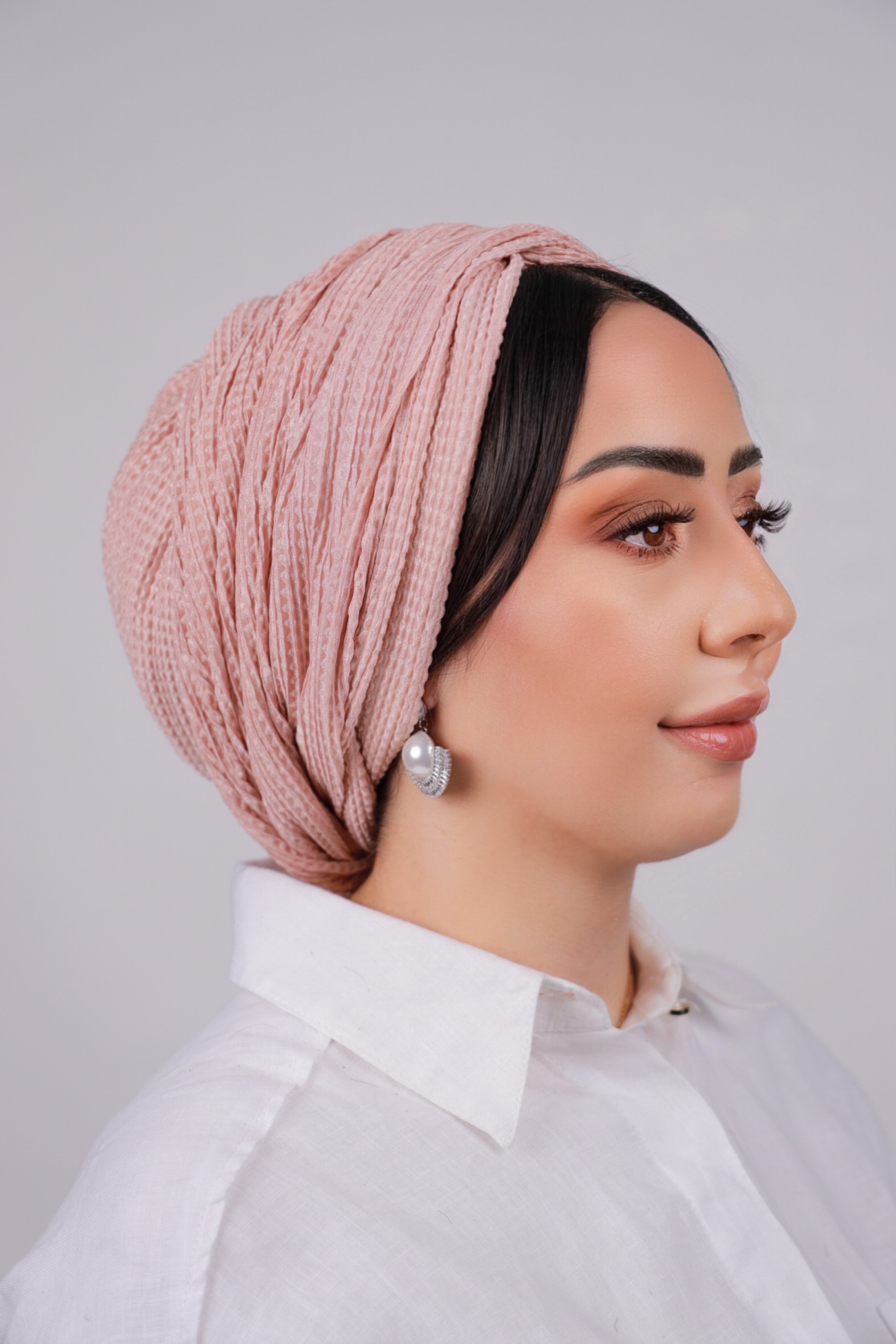 Draped Crinkle Turban