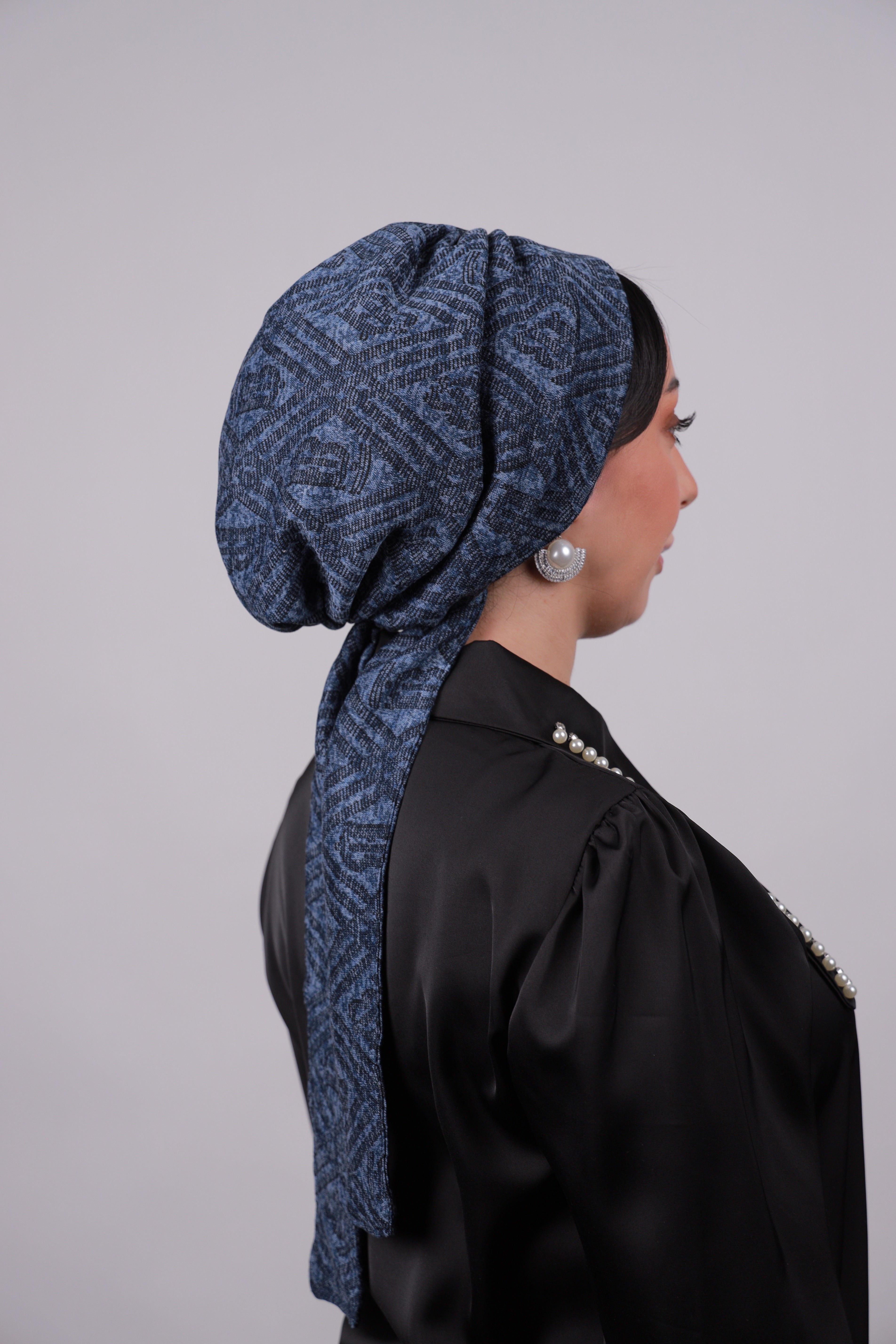 Tie Back Knit Turban